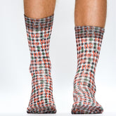 Wigglesteps Ho Ho Ho Check 1 Paire De Chausstte Femme